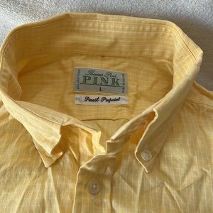 Thomas Pink Finest Pinpoint, Mens Large